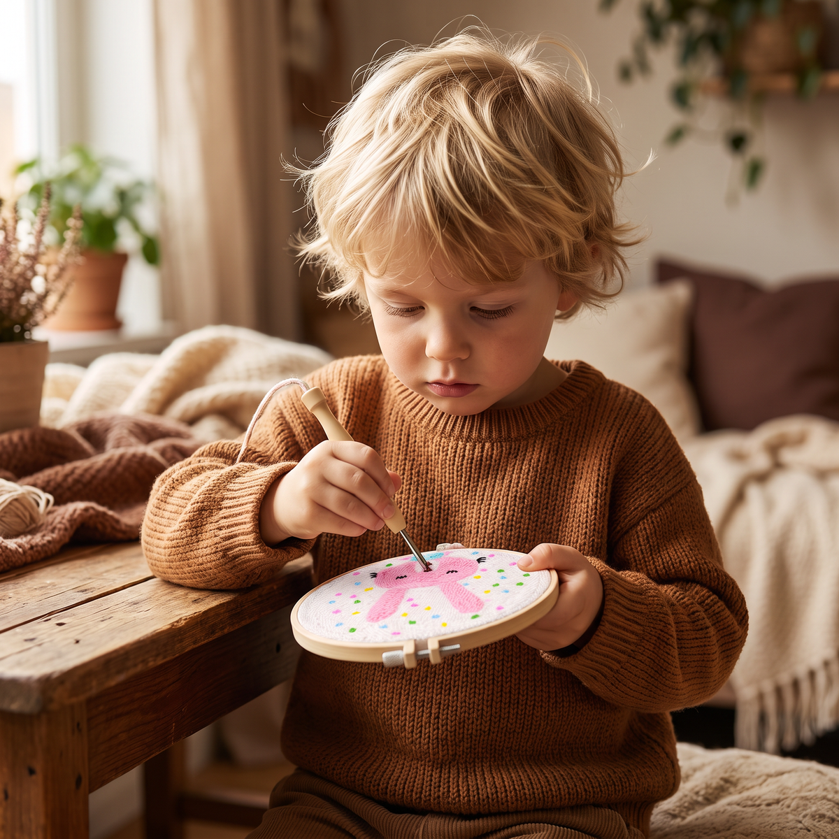 DIY Stansnålsbroderiset – Nybörjarkit med Fina Motiv