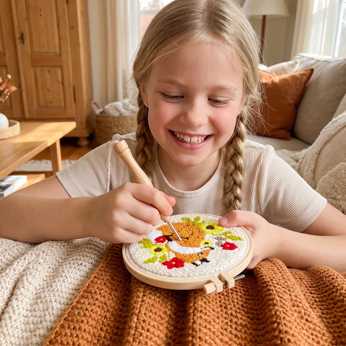 DIY Stansnålsbroderiset – Nybörjarkit med Fina Motiv