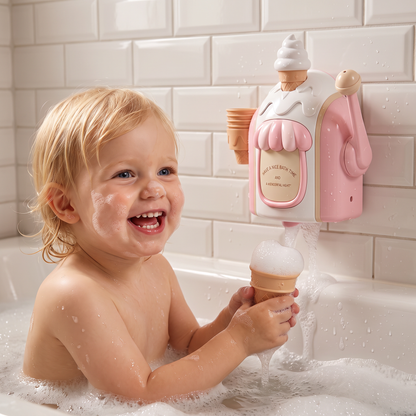Ismaskin Baby Badsleksak med Bubbles