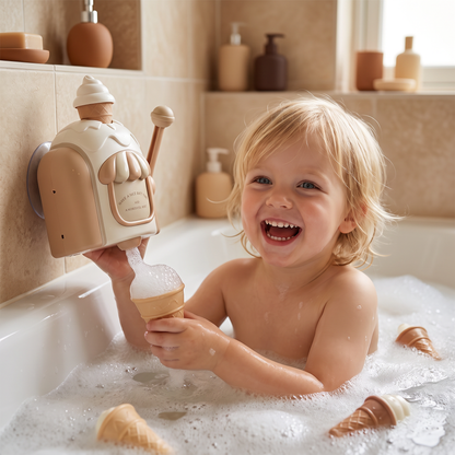 Ismaskin Baby Badsleksak med Bubbles