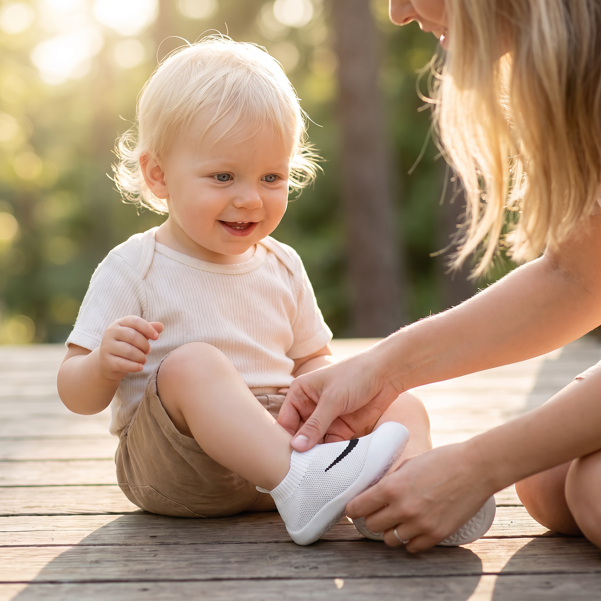 Sommar Babyskor med Halkfri Sula och Andningsbart Material