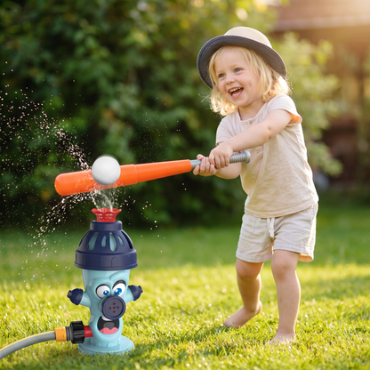 Barnens Baseball Helikopter Vattensprinkler för Utomhus Sommarlek
