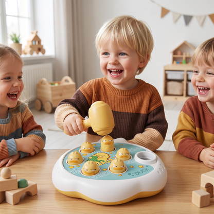 Pop Up Djurspel med Hammare för Barn