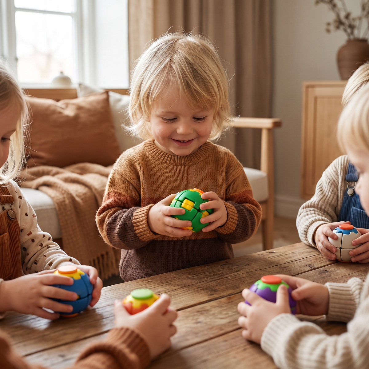 Roterande Antistress Avslappningsboll
