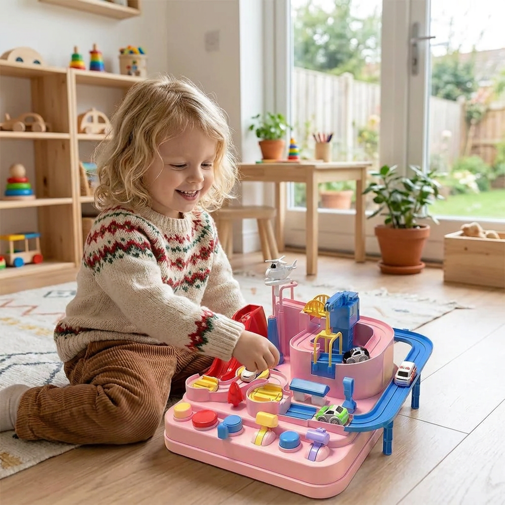 Färdighetsspel med Bilar