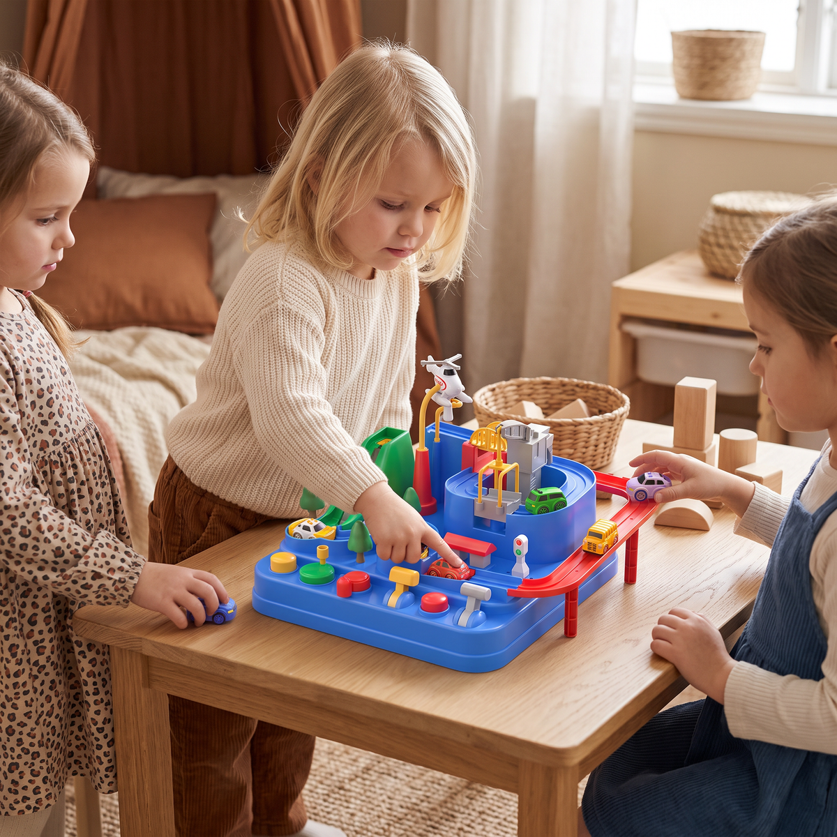 Färdighetsspel med Bilar