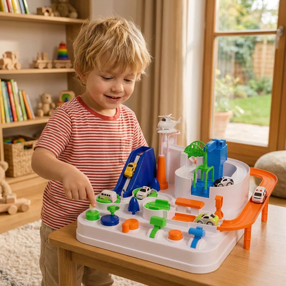 Färdighetsspel med Bilar