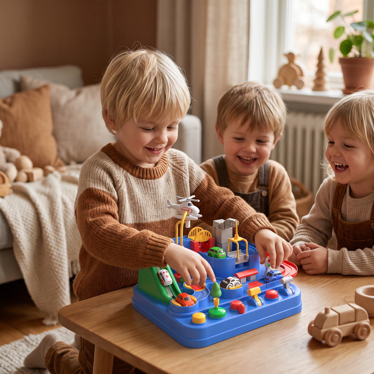 Färdighetsspel med Bilar