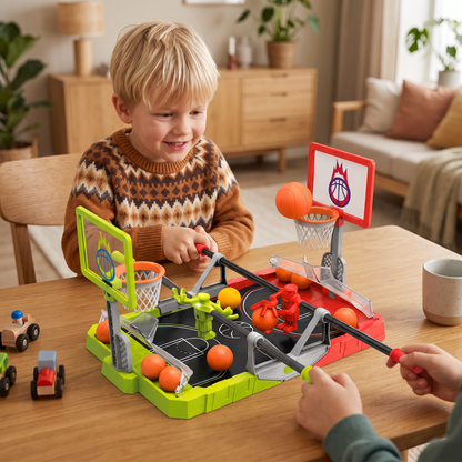 Mini-Basketball-Battlespel – Bordbasketutmaning för 2 Spelare