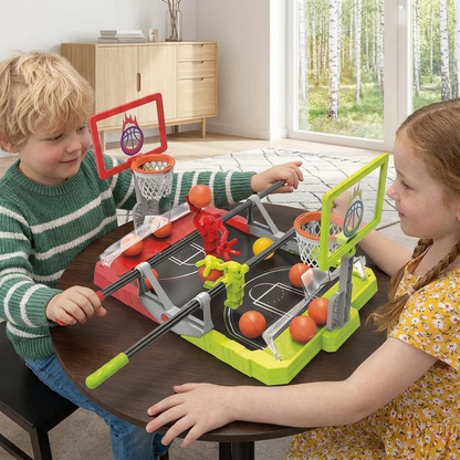 Mini-Basketball-Battlespel – Bordbasketutmaning för 2 Spelare