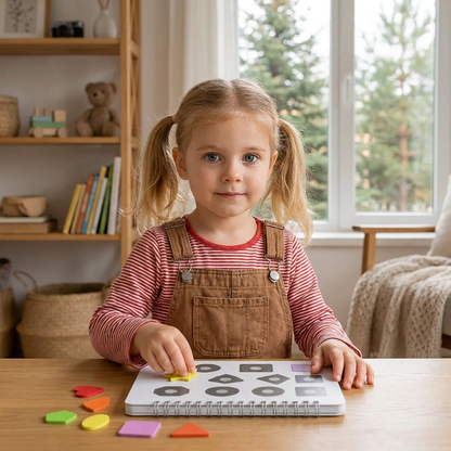 Montessori-aktivitetsbok – Återanvändbar Aktivitetsbok För Förskoleinlärning