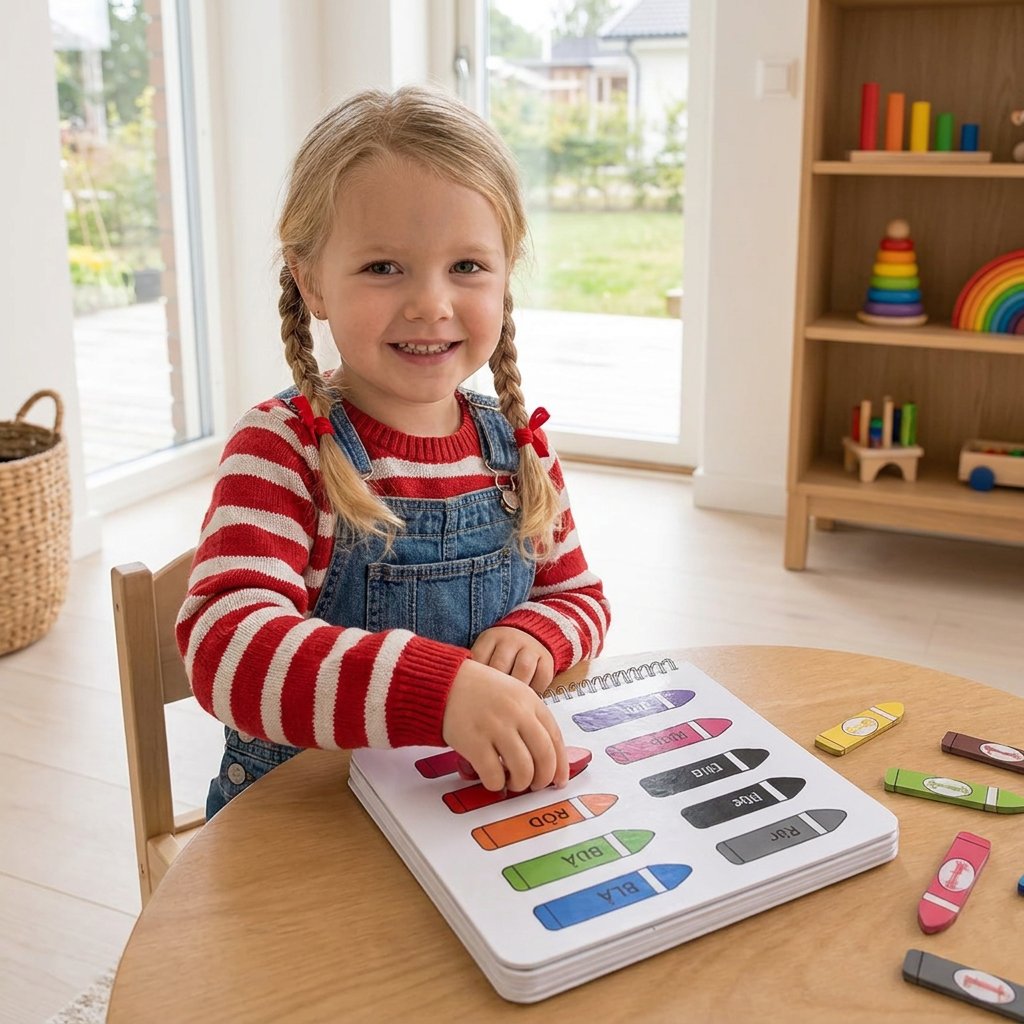 Montessori-aktivitetsbok – Återanvändbar Aktivitetsbok För Förskoleinlärning