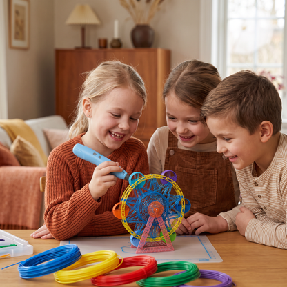 3D-Pennset Med Låg Temperatur För Barn – Säkert DIY-STEM-Ritset