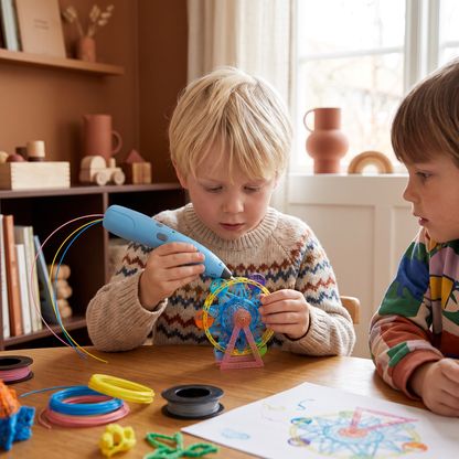 3D-Pennset Med Låg Temperatur För Barn – Säkert DIY-STEM-Ritset