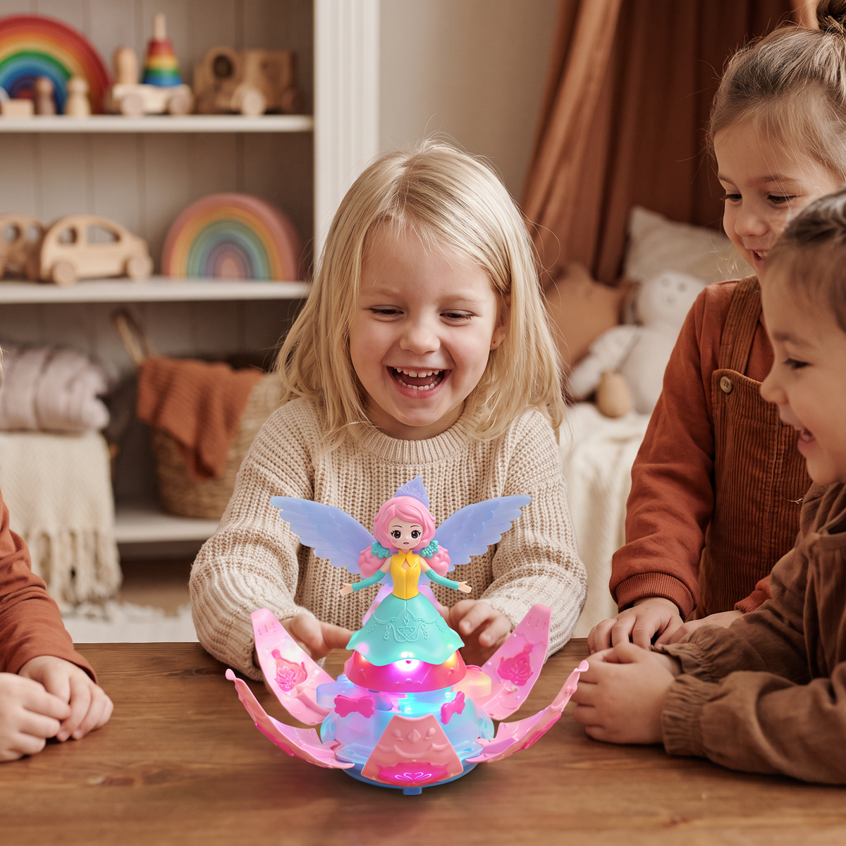 Magisk Blommande Dansande Prinsessdocka