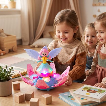 Magisk Blommande Dansande Prinsessdocka