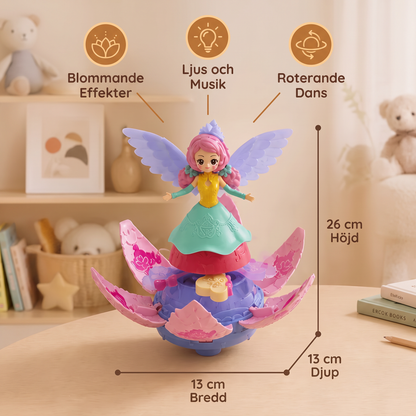Magisk Blommande Dansande Prinsessdocka