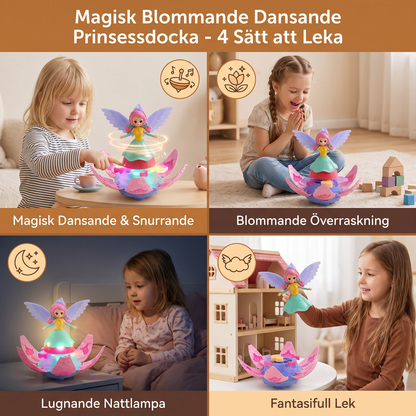 Magisk Blommande Dansande Prinsessdocka