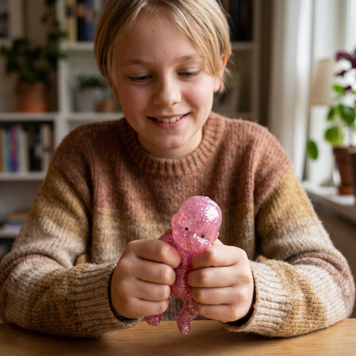 Lugnande Anti-Stress Klämleksak För Bebisar