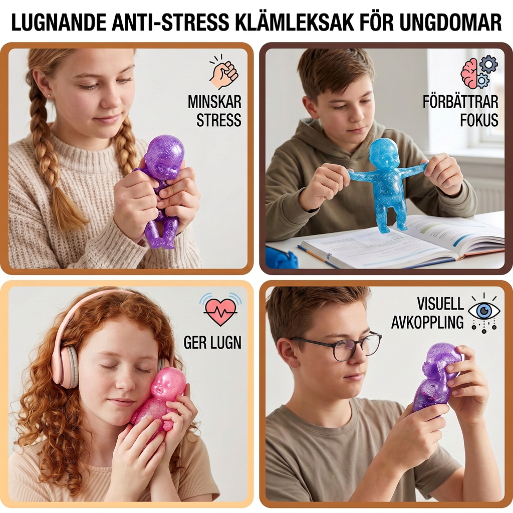 Lugnande Anti-Stress Klämleksak För Bebisar