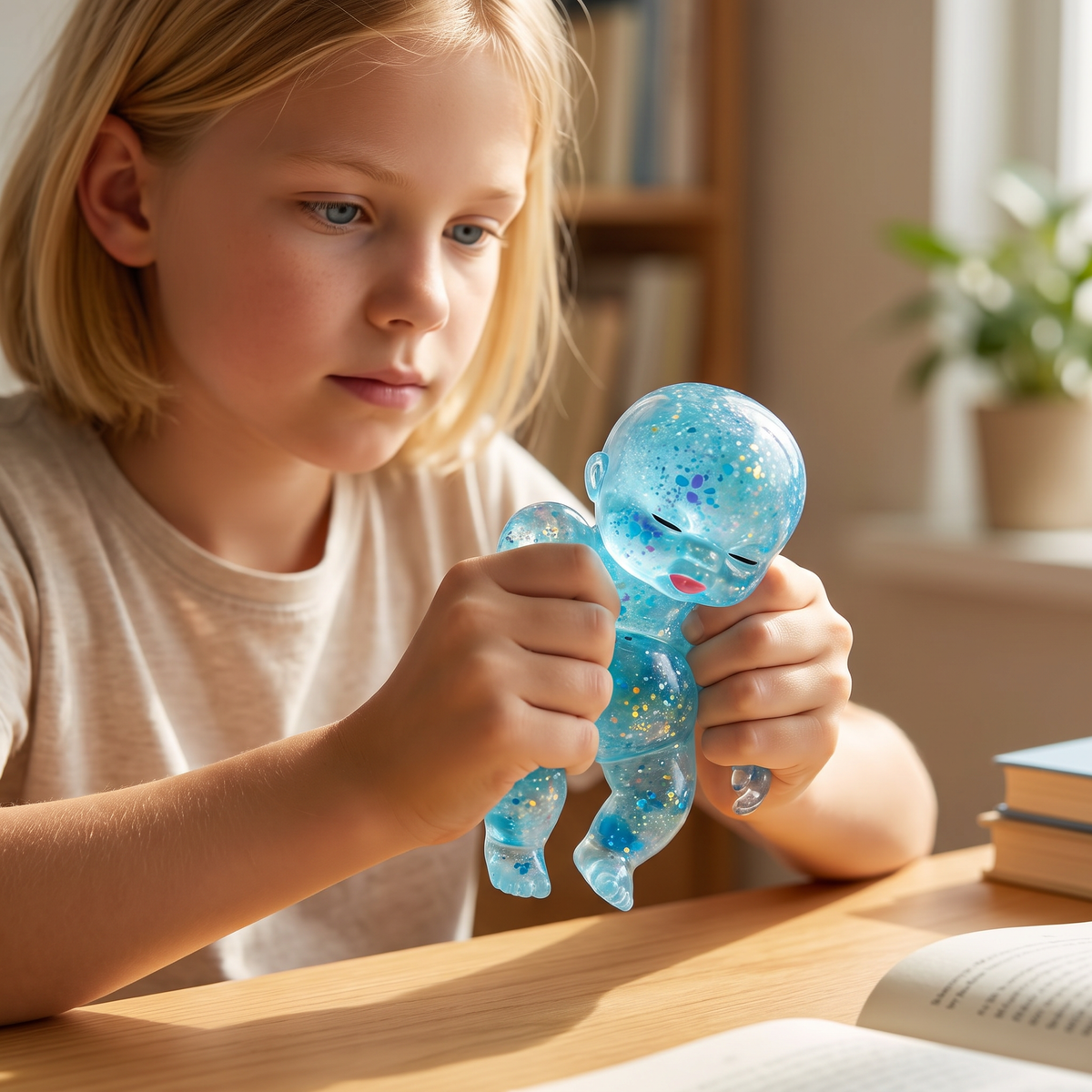 Lugnande Anti-Stress Klämleksak För Bebisar