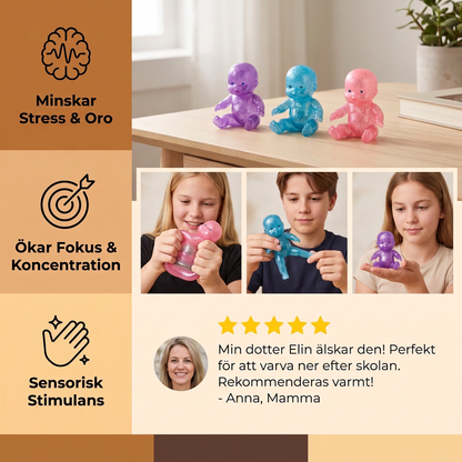 Lugnande Anti-Stress Klämleksak För Bebisar