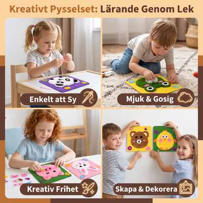 Kreativt pysselset för barn