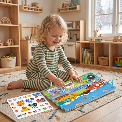 Montessori Upptäcktsbok För Barn Med Aktiviteter