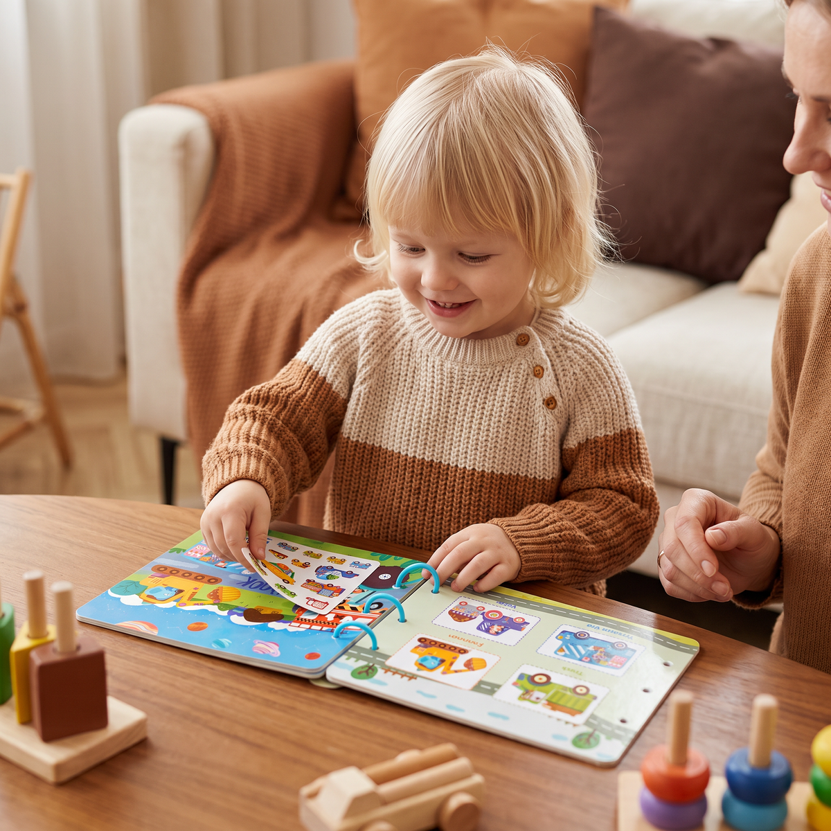 Montessori Upptäcktsbok För Barn Med Aktiviteter