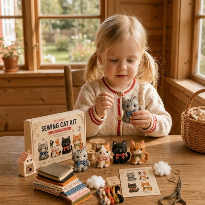 DIY-Syset För Plyschfigurer – Skapa Din Egen Söta Figur