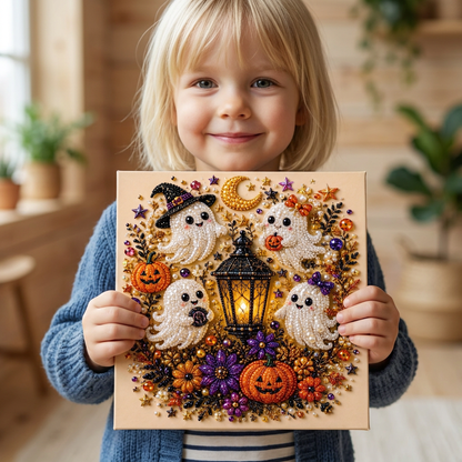 DIY Diamantmålningskit för Halloween