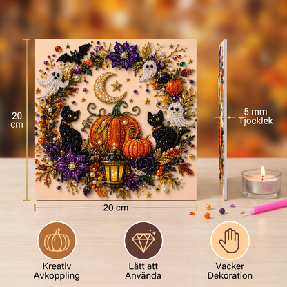 DIY Diamantmålningskit för Halloween