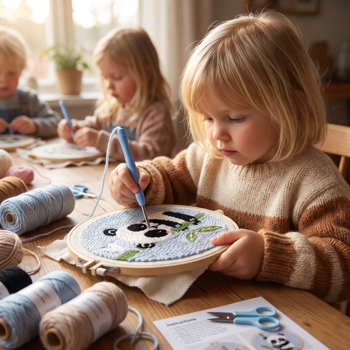 DIY Stansnålsbroderiset – Nybörjarkit med Fina Motiv