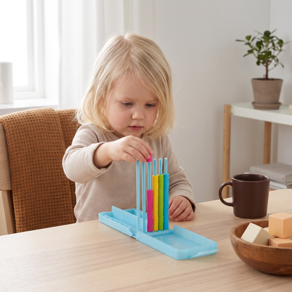 Mini Color Stack Challenge – Portabelt Hjärnträningsspel