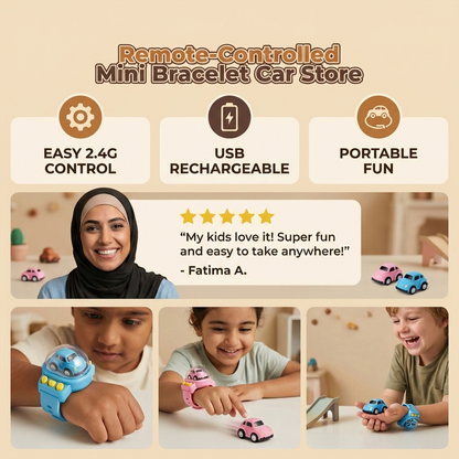 Fjärrstyrd Miniarmbandsbil
