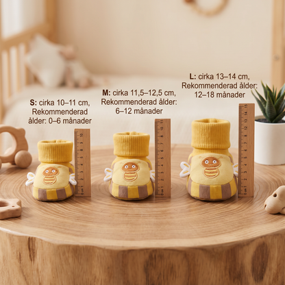 Extra Mjuka Babysockskor – Varma, Halkfria & Bekväma