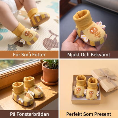 Extra Mjuka Babysockskor – Varma, Halkfria & Bekväma