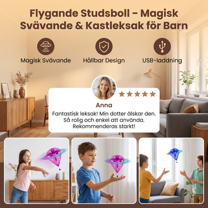 Flygande Studsboll – Magisk Svävande & Kastleksak för Barn