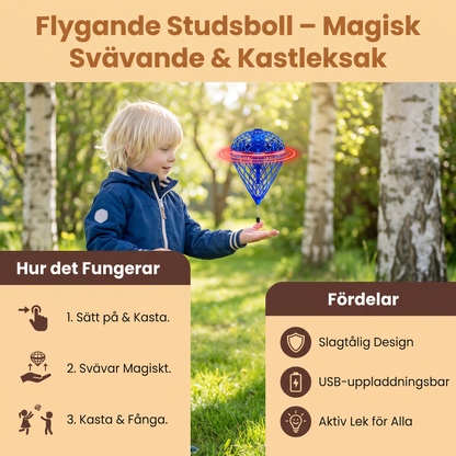 Flygande Studsboll – Magisk Svävande & Kastleksak för Barn