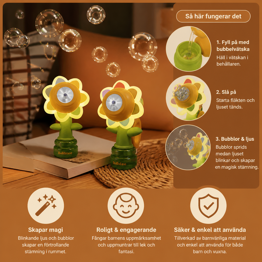 Dansande Bubbelblomma