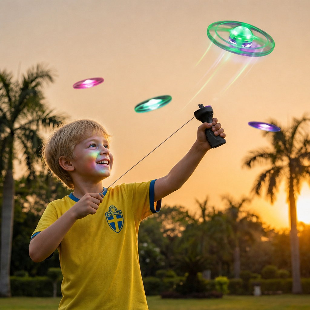 Genialt UFO-Takleksak