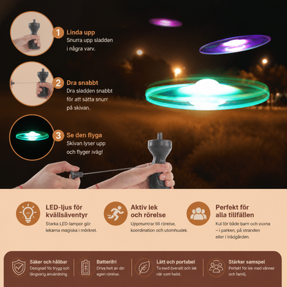 Genialt UFO-Takleksak