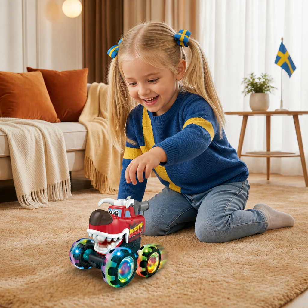 Lysande Monstertruck-Leksaksbilar