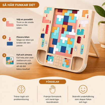 Utmana din hjärna – Tetris-blockspel