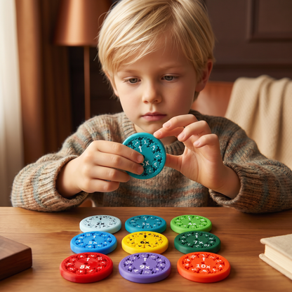 Matematiklärospel Fidget Spinner