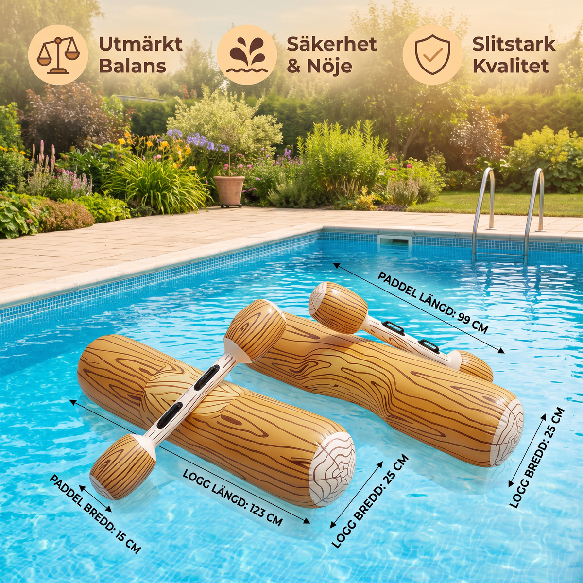Uppblåsbart Pool Battle-spel för Barn – Vattenbalans & Splashspel