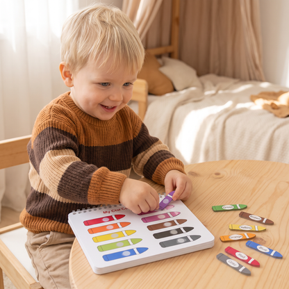 Montessori Busy Book – Återanvändbar Aktivitetsbok För Förskoleinlärning