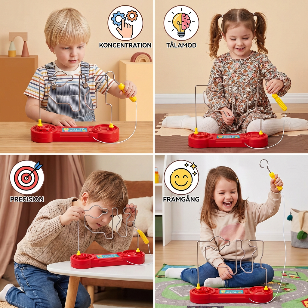 Buzz Wire Stadig Hand-spel