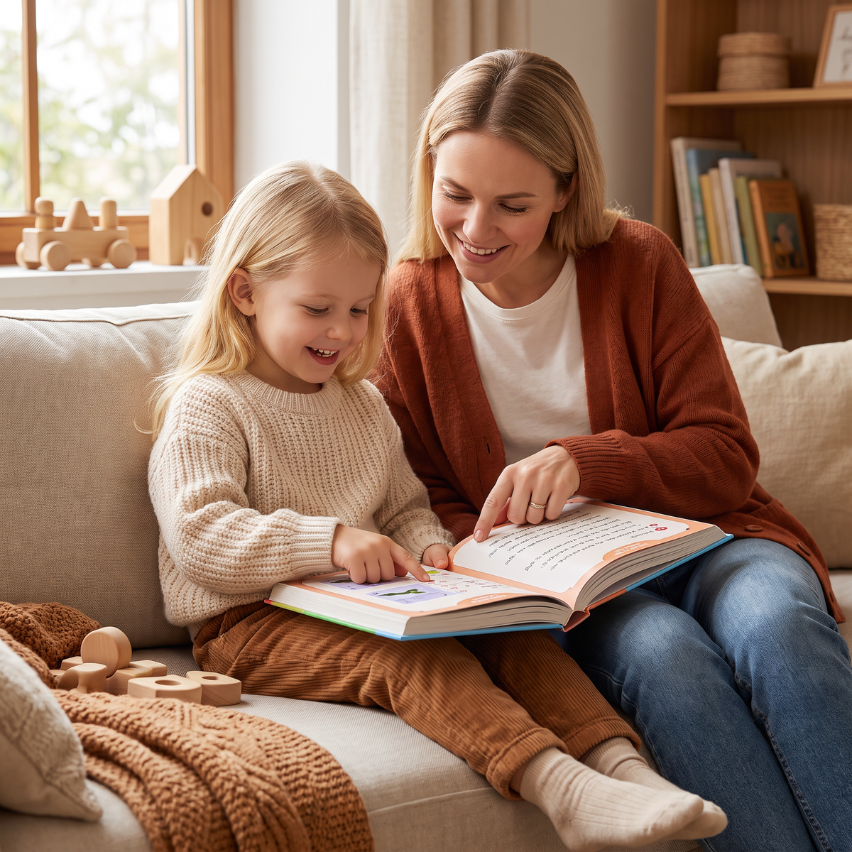 Min första ljudbok för läsning – Interaktiv lästräning och lekfull läsutveckling