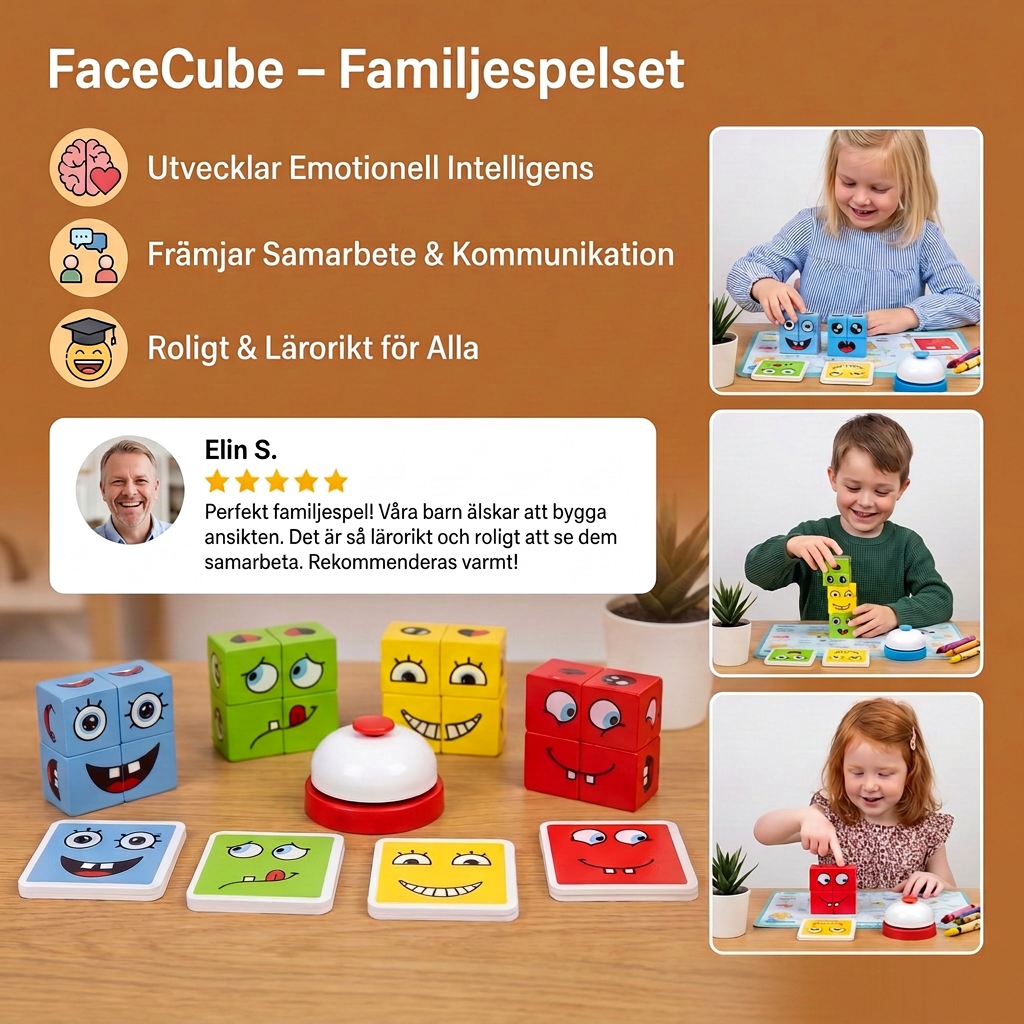 FaceCube – Familjespelset